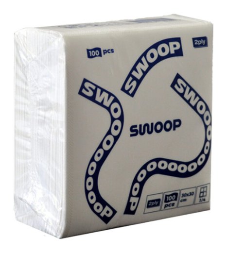 Անձեռոցիկ SWOOP 30×30, 1/4 ծալված