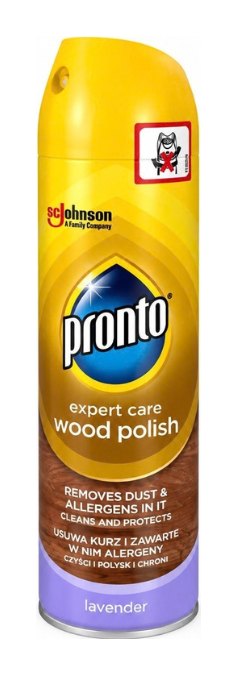 Սփրեյ Pronto Wood Polish կահույքի, կիտրոն, 250մլ