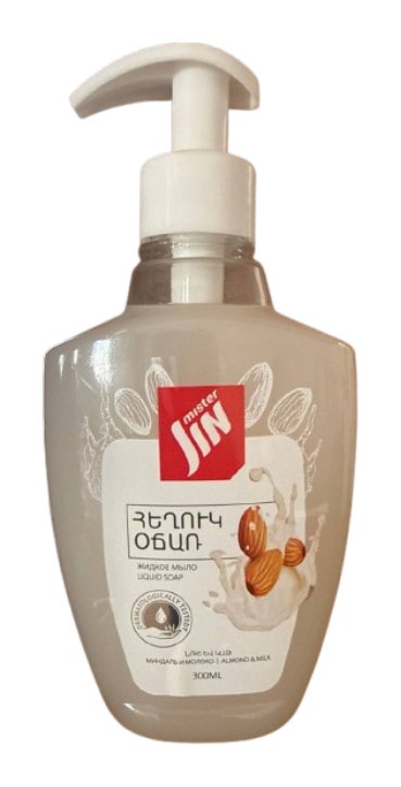 Հեղուկ օճառ «Նուշ կաթ», 300մլ