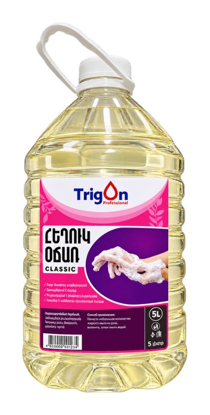 Հեղուկ օճառ Premium «Trigon», 5լ